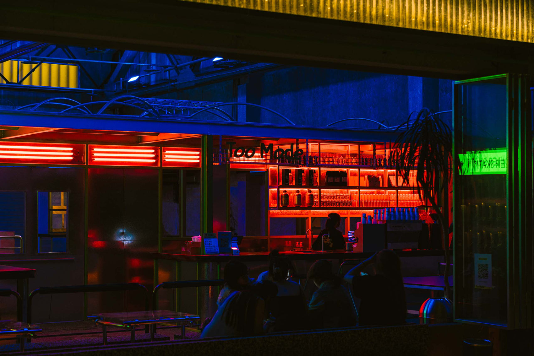 Commercial Lighting 1 | LED Spotlights Illuminating the Futuristic Tech Aesthetics