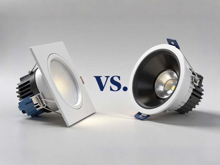 Master Commercial Lighting Design: A Strategic Guide to Downlights vs. Spotlights