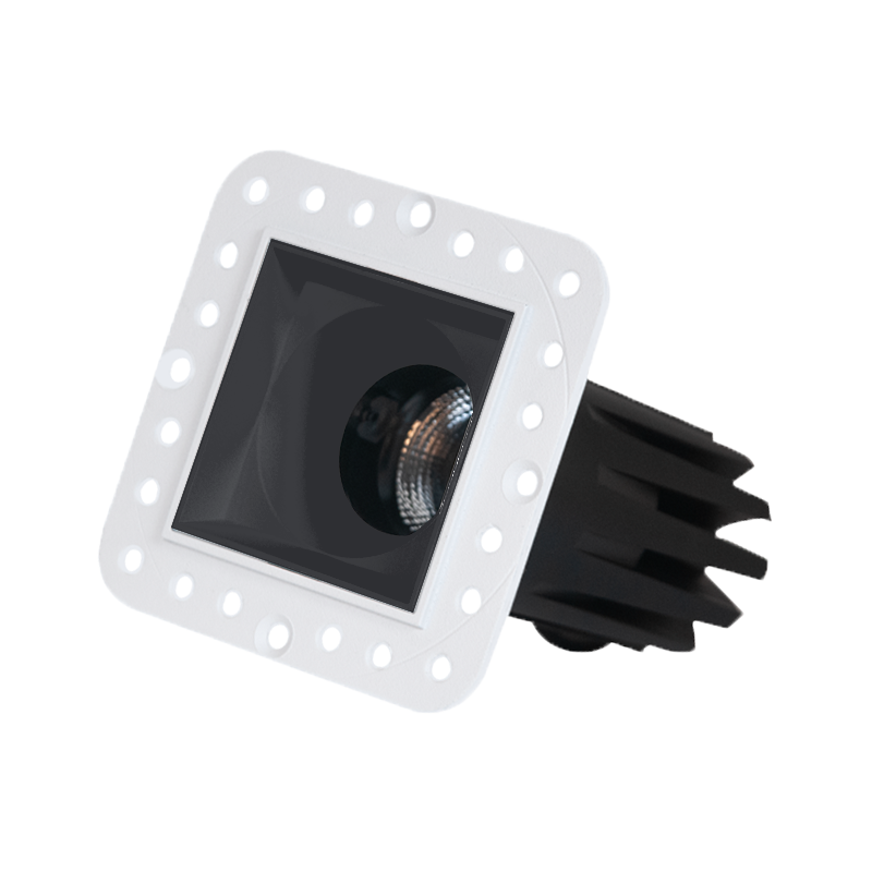 Square Frameless Spotlights, LED Ceiling Spotlight