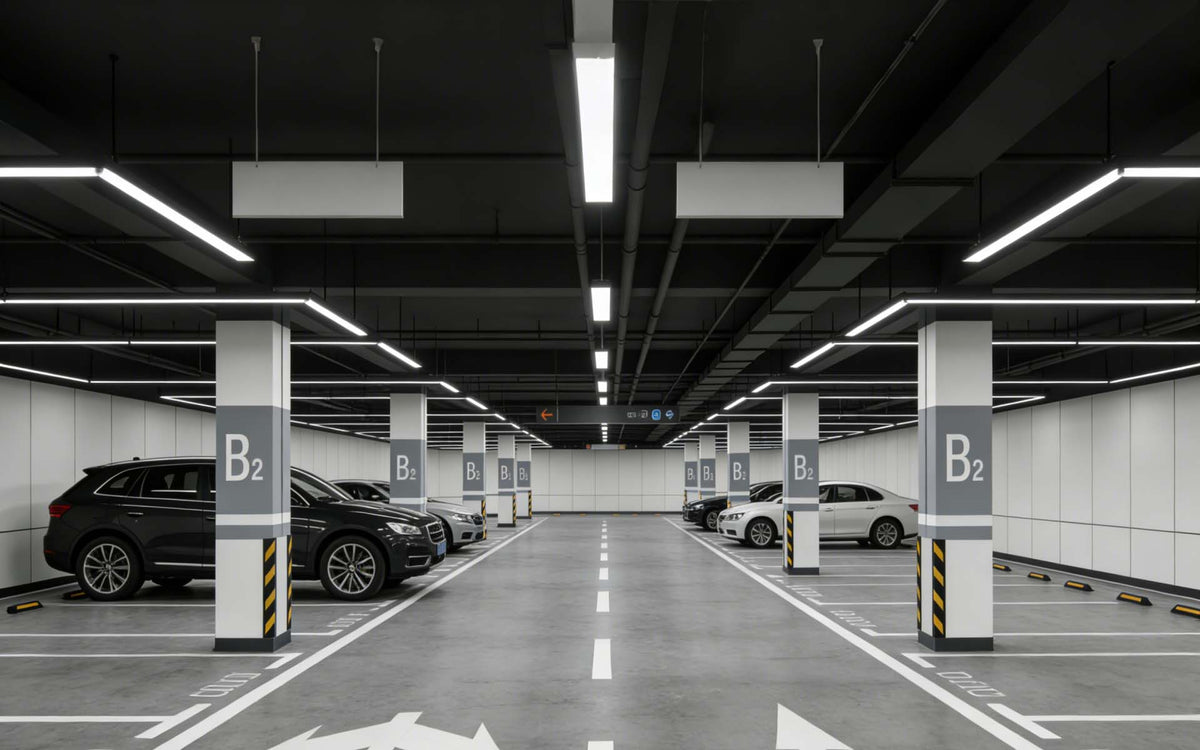 Optimal LED Fixture Materials for Parking Garage Lighting – LUMOSMITH