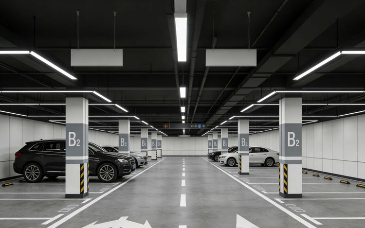 Optimal LED Fixture Materials for Parking Garage Lighting