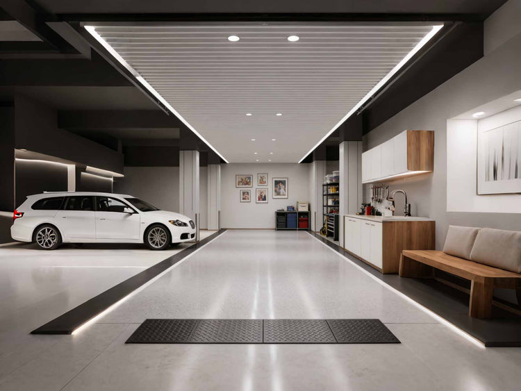 Can vs. Canless Recessed Lighting: Which is Right in Garage?