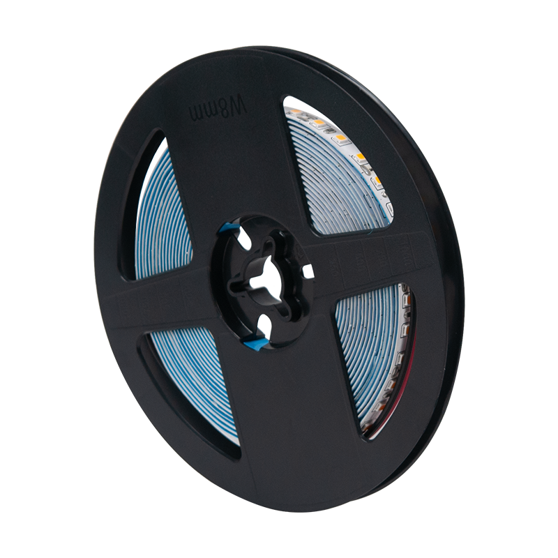 Low Voltage LED Strip Lights - 9W SMD LED Tape Lighting - 100LM/W 3000K - 0.8cm X 5M - DC 12V