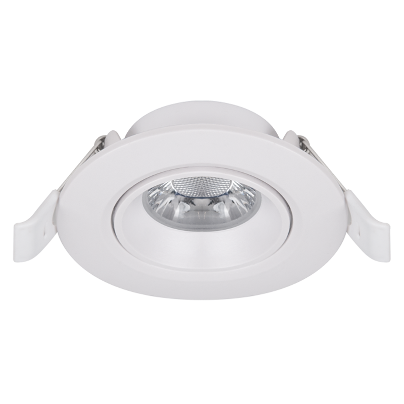 Adjustable Recessed Downlight LED Ceiling Light - 3W - 50 Pack - 30° Tilt Angle - Warm White/Neutral White/Cold White