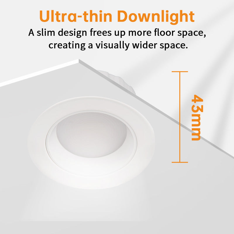 Recessed LED Downlights, 9W Fire Rated Ceiling Lights_4