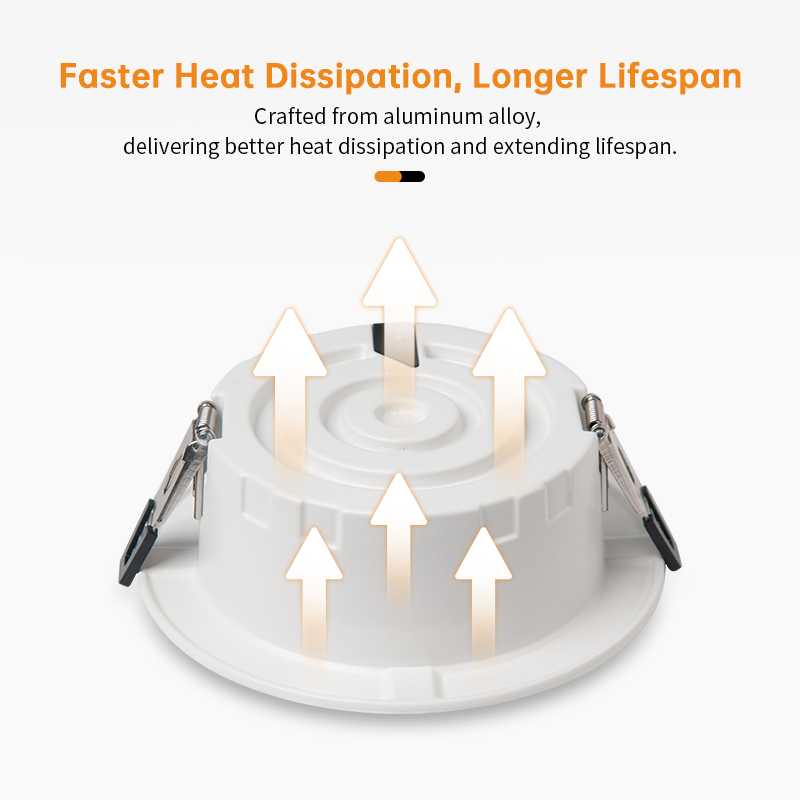 Recessed LED Downlights, 15W Fire Rated Ceiling Lights_3