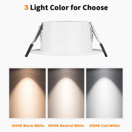 Recessed LED Downlights, 15W Fire Rated Ceiling Lights_2