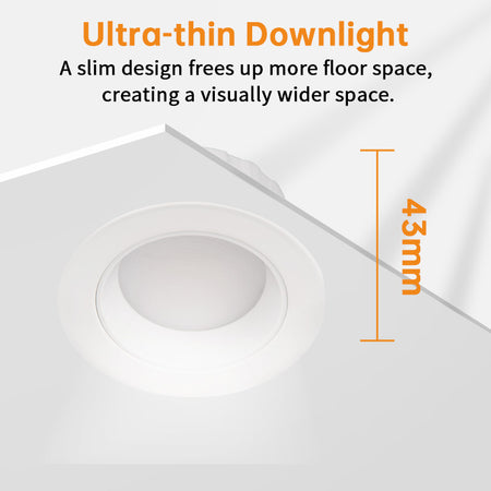Recessed LED Downlights, 15W Fire Rated Ceiling Lights_4