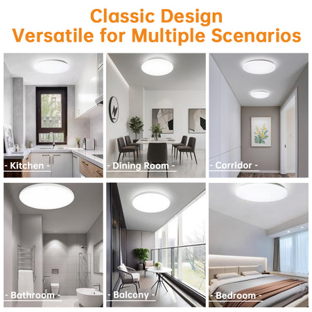 LED Flush Mount Ceiling Lights_1