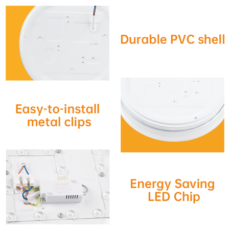 LED Flush Mount Ceiling Lights_4