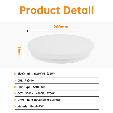 LED Flush Mount Ceiling Lights_6