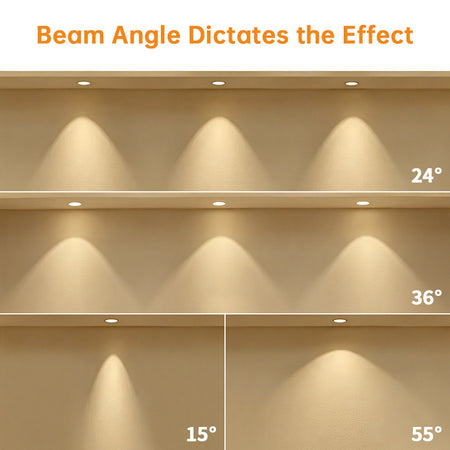 LED Ceiling Spotlight Fixture, SMD Recessed Lights_3