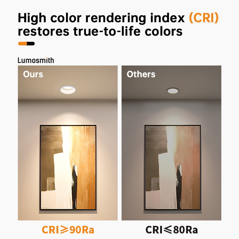 LED Ceiling Spotlight Fixture, 5W COB Recessed Lights_4