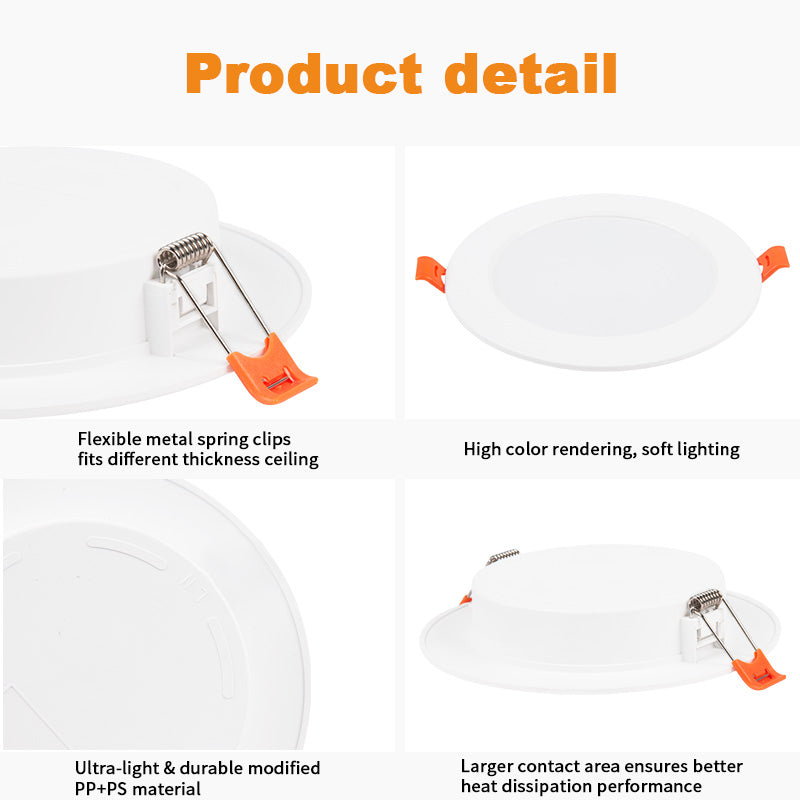 4W Recessed LED Downlights Ceiling Lights_6
