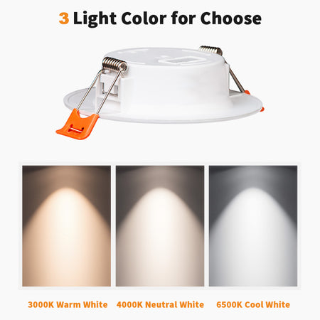7W Recessed LED Downlights Ceiling Lights_2
