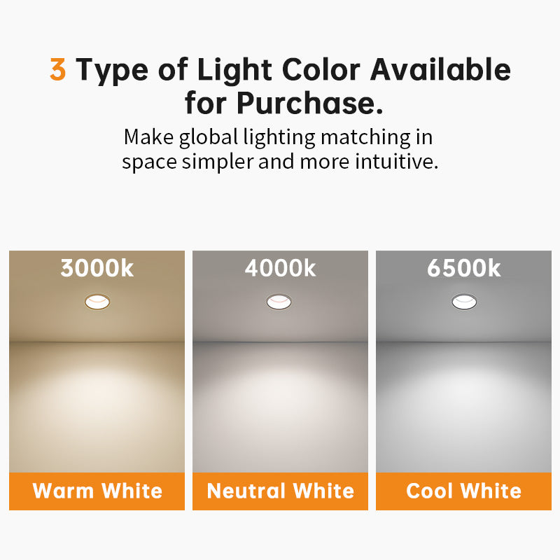 Recessed Downlights, 12W LED Ceiling Lights_3