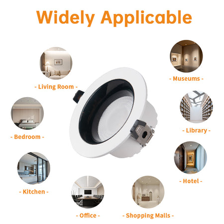 Recessed Downlights, 18W LED Ceiling Lights_7