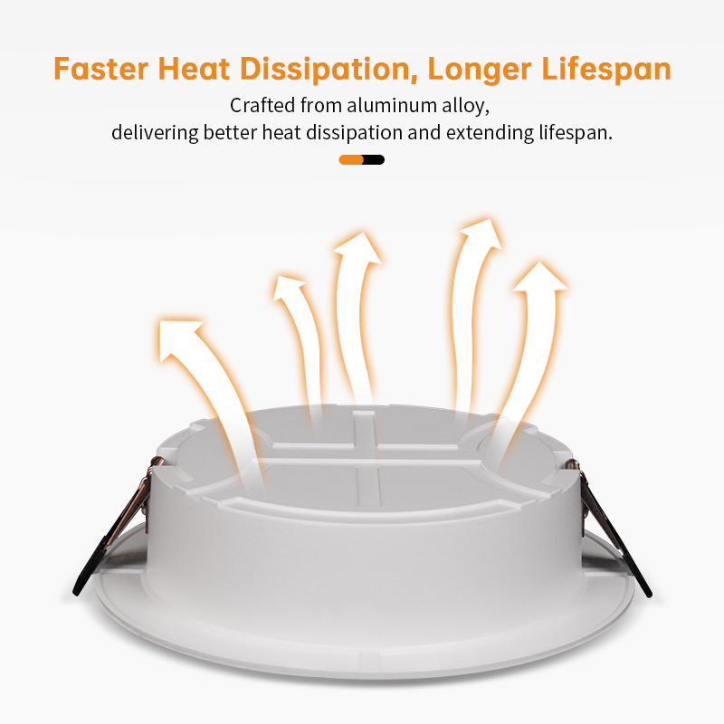 Recessed Downlights, 10W LED Ceiling Lights_5