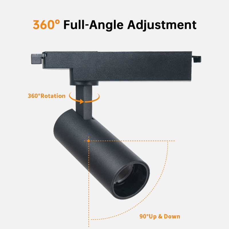 LED Tracking Light Head, Track Lighting System_3
