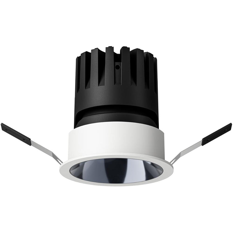 LED Recessed Spotlight Fixture - Adjustable Ceiling Light Indoor - 12W - 20 Pack - 24° Tilt Angle