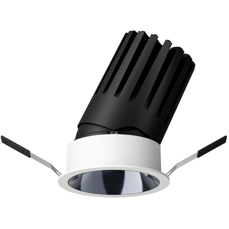 LED Recessed Spotlight Fixture - Adjustable Ceiling Light Indoor - 20W - 20 Pack - 24° Tilt Angle