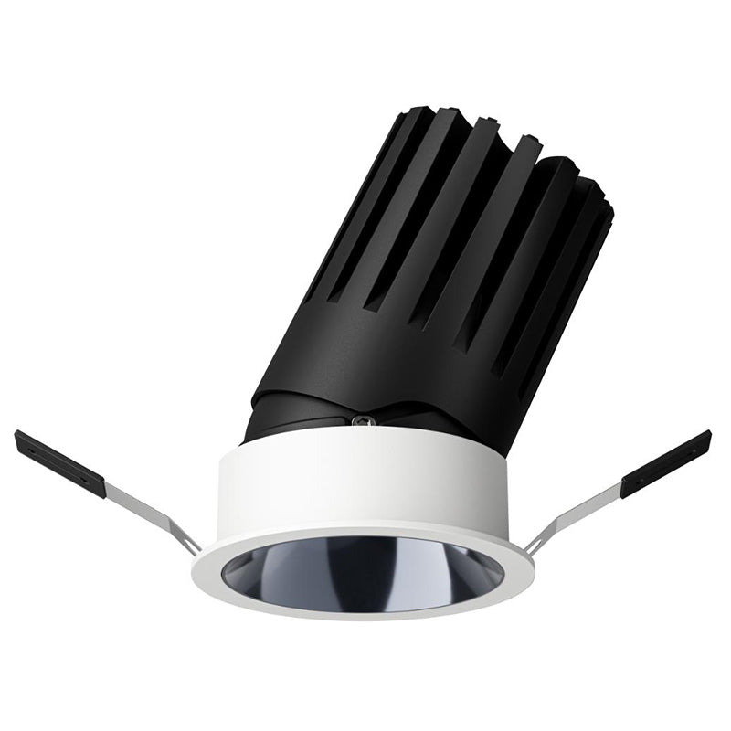 LED Recessed Spotlight Fixture - Adjustable Ceiling Light Indoor - 30W - 20 Pack - 24° Tilt Angle