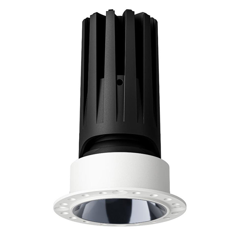 LED Recessed Spotlight Frameless - Indoor Lighting Fixture - 20W - 20 Pack - Adjustable 24° Tilt Angle
