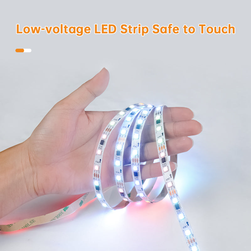 RGB LED Strip Light, 6W Low Voltage LED Strip_3