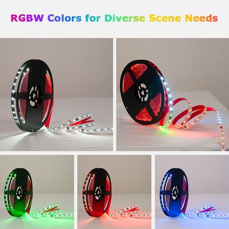 RGBW LED Strip Light, 17W Low Voltage LED Strip_5