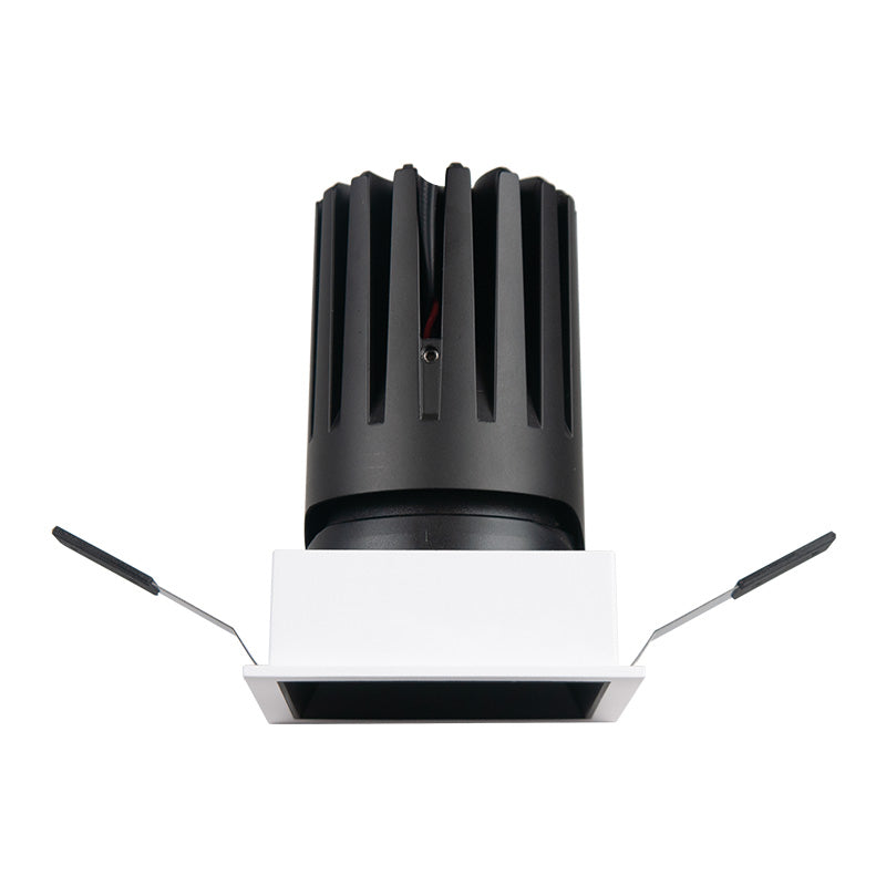 Recessed Square Spotlight, Adjustable LED Ceiling Light Fixture_1
