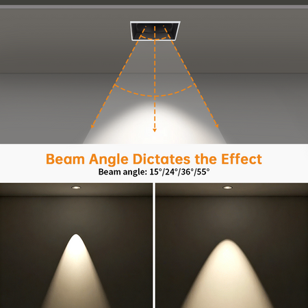 Recessed Square Spotlight, Adjustable LED Trimless Spotlights_7