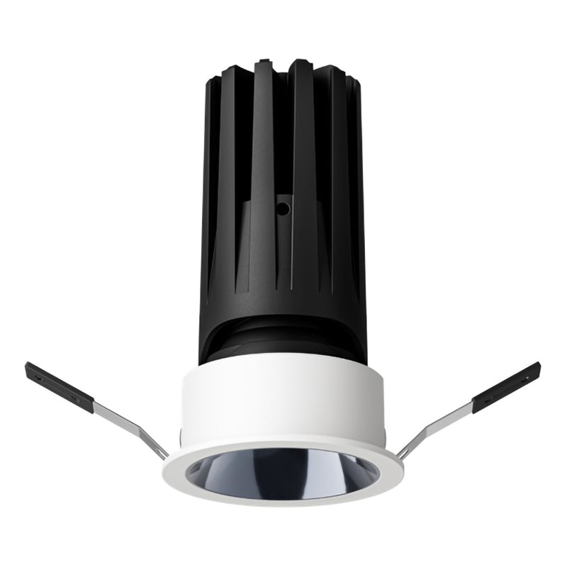 LED Recessed Spotlight Fixture - Adjustable Ceiling Light Indoor - 10W - 30 Pack - 24° Tilt Angle