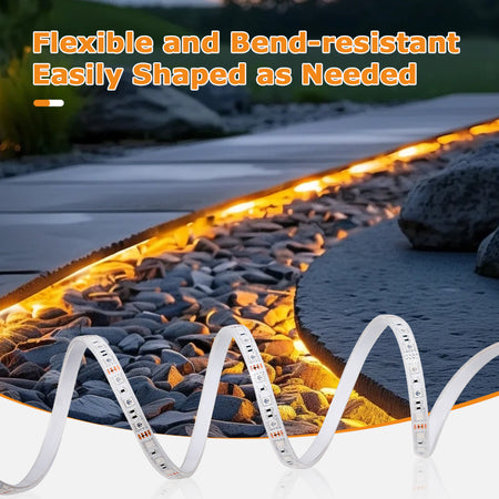 RGB LED Strip Light, Waterproof Silicone LED Strip_7