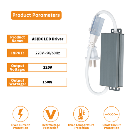 high-voltage-power-supply, plug and play led driver 150w_2