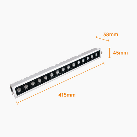 LED Linear Strip Light 30W, Anti-glare Ceiling Spotlight
