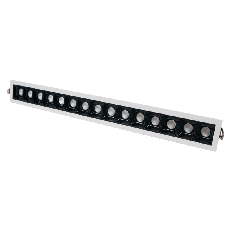 LED Linear Light, Array Recessed Spotlight, 1800 Lumens, 30W, 10 Pack ...